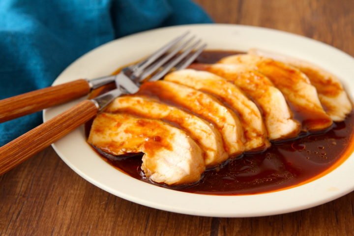 レンジで簡単！　旨辛鶏チャーシュー