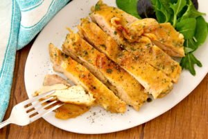 レンジでハーブチキン