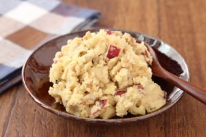 レンジでさつまいもサラダ