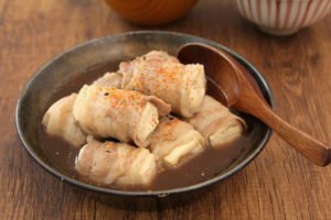 レンジで簡単！ やみつきの豚バラ豆腐煮